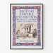 Vintage poster tentoonstelling Britse Rijk Wembley 1924