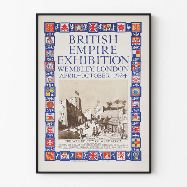 british-empire-exhibition-wembley-london-april-october-1924-walled-city-of-west-africa