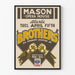 Vintage Brothers Poster Mason Opera House