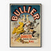 Vintage poster van Bullier Grote Feest en Dansavonden op donderdagen, zaterdagen en zondagen