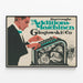 Vintage poster Burroughs Additions-Machines Glogowski & Co — ingelijst kunstwerk aan de muur