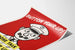 Vintage wandposter Button Your Lip waarschuwingsboodschap