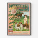 Vintage poster Calvert’s Carbolic Soft Soap voor dieren en planten