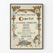 Decoratieve muzikale poster Camelot Broadway-editie