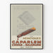Vintage reclameposter Haarlemse olie Caparlem