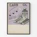 Vintage reclameposter Carbagol Marinier