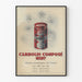 Vintage reclameposter Carbolin Composé Midy