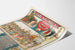 Vintage poster tentoonstelling Carl Hagenbeck Indië Hindoeïstische kolonie