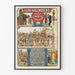 Vintage poster tentoonstelling Carl Hagenbeck Indië Hindoeïstische kolonie