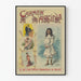 Vintage poster Carmen d'Assilva, jonge toneelschrijver