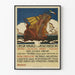 Vintage poster van Cassa Navale e d'Assicurazioni Bateau à Voiles