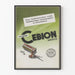 Vintage poster Vitamine Cebion Merck voor orale en injectie toediening