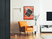 Vintage reclameposter Chandler radiatorkap grille