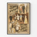Vintage poster van Miss Maude Adams uit The Little Minister