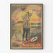 Vintage poster van het Chalet Tivoli - Concerten en balsen elke avond