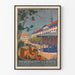 Vintage Poster Niederbronn-les-Bains Chemins de Fer d'Alsace et de Lorraine