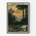 Vintage poster La Vallée de Celles Vosges - Spoorwegen van het Oosten