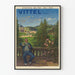 Vintage Poster van de Oostspoorroutes Vittel Vogezen
