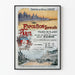 Vintage poster van de Wereldtentoonstelling van Parijs 1900 - Westelijke Spoorwegen