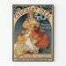 Vintage poster Chocolat Idéal - Art Nouveau muurschildering