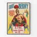 Poster Cirque Cirkus Berny - Sterkste man van Engeland, 1970
