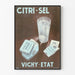 Vintage poster Citri-Sel Vichy-État bruisend