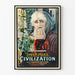 Vintage theaterposter Civilization van C. Gardner Sullivan