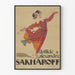 Vintage poster Clothilde en Alexandre Sakharoff door George Barbier