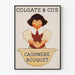 Vintage poster van Colgate & Co's Cashmere Bouquet