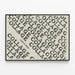 Typografisch collage poster door James M. Green — ingelijst kunstwerk aan de muur