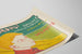 Vintage verzamelposter voor kinderen — weergave van het kunstwerk