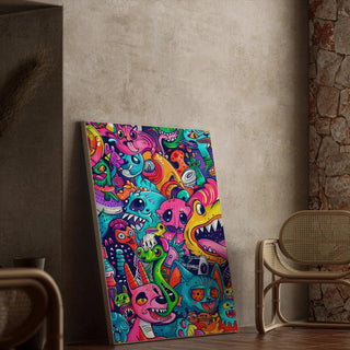 Pop Art Poster - Chromatic Explosion
