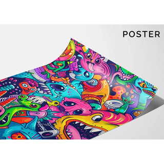 Pop Art Poster - Chromatic Explosion
