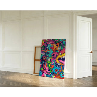 Pop Art Poster - Chromatic Explosion