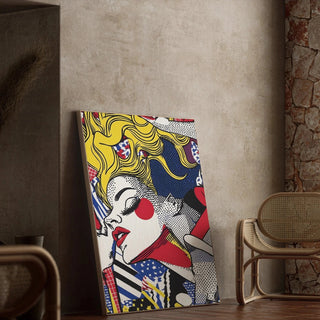 Pop Art Poster, titled - Beauty in Motion