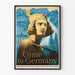 Vintage poster 'Kom naar Duitsland' met standbeeld en Duits landschap