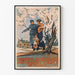 Vintage Poster van het Amerikaanse Comité voor de Heropbouw van Verwoeste Regio's in Frankrijk