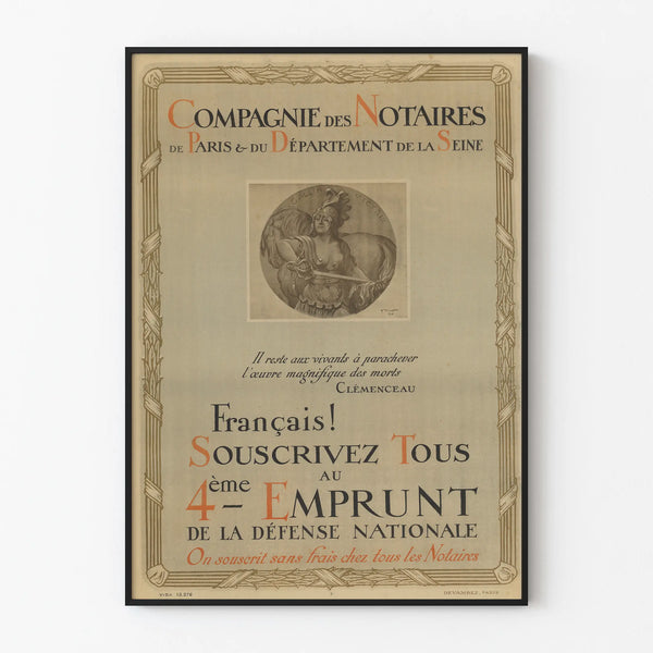 compagnie-des-notaires-de-paris-et-du-departement-de-la-seine-francais-souscrivez-tous-au-4eme-emprunt-de-la-defense-nationale