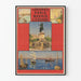 Vintage poster van Compagnie Internationale des Wagons-Lits - Londen Parijs Madrid Lissabon