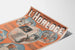 Vintage poster van het concert van L’Horloge door de Troupe Martens