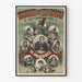Vintage poster van het concert uit de 19e eeuw door H. Plessis