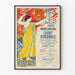 Vintage Poster Internationaal Concours voor Samenzang - Stad Luik 1895