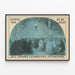 Vintage poster 25e Internationale Eucharistische Congres Lourdes 1914 — ingelijst kunstwerk aan de muur