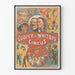 Vintage poster van Cooper & Whitby's Europees Circus
