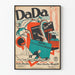 Dada Poster Fox-trot grafisch ontwerp vintage