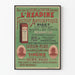 Vintage poster L'Héadine Friction Antiseptique voor kapperszaken