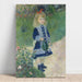 Reproductie van het schilderij van La Petite Fille à l'arrosoir - Pierre-Auguste Renoir