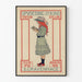 Vintage poster Kinderenopleiding - Retro muursticker 1908
