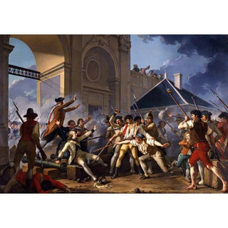 de tableau historique - L’affaire de Nancy de Jean-Joseph Weerts | Reproduction Tableau Décoration murale affiche copie