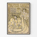Vintage poster voor slaolie Delft
